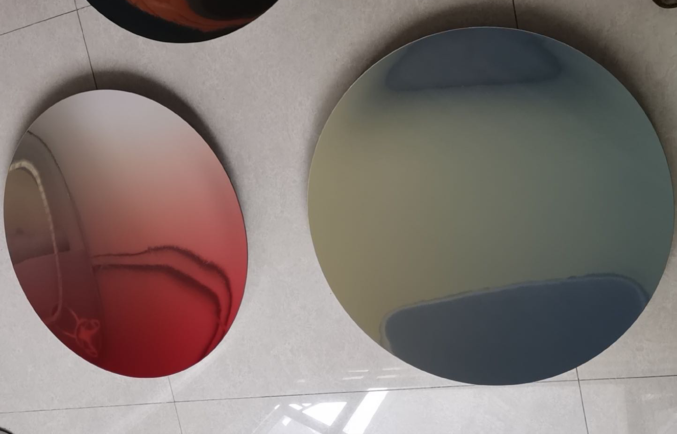 Surface treatment P047 PVD colorful paint Apple product material testing Arapidprototype